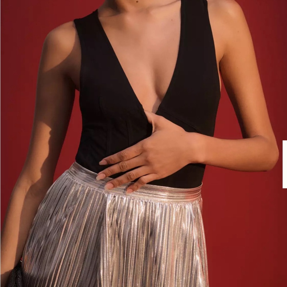 Pilcro Plunge Bodysuit